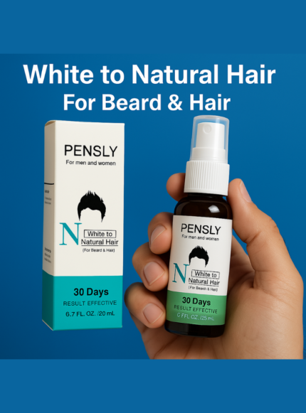 Pensly White to Natural Hair